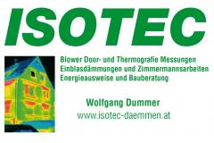 ISOTEC Wolfgang Dummer BAUBERATUNG ENERGIEAUSWEIS DÄMMUNG Kufstein TIROL