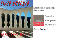 Balustraden ENZO RUBERTO Naturstein Mauerabdeckungen Österreich Tirol