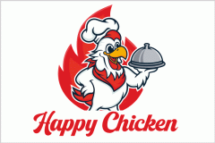 HAPPY CHICKEN Imbissstand Hendlgrill