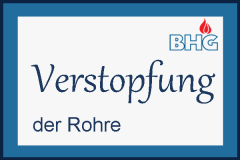 Hilfe bei Abflussverstopfung / Rohrverstopfungen bei Zu- und Abflussrohren