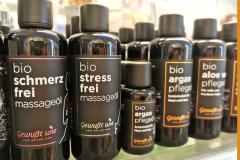 Bio Massageöle und Körperpflegeprodukte