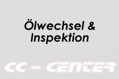 Ölwechsel und Inspektion