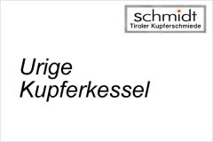 Urige Kupferkessel