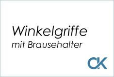 Winkelgriffe mit Brausehalter