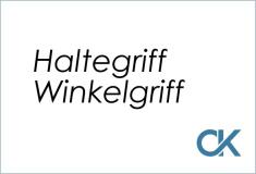 Haltegriff / Winkelgriff - zusätzliche Unterstützung und Sicherheit
