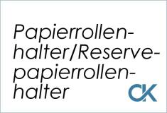 Papierrollenhalter / Reservepapierrollenhalter