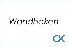 Wandhaken zum Aufhängen, z.B. von Kleidung