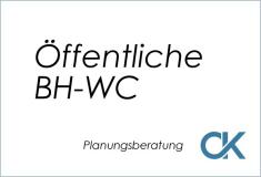 barrierefrei - Planungsberatung von öffentlichen BH-WC's