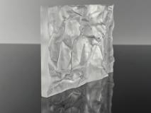GLASKUNST - Skulpturen aus Glas - Stille Landschaften aus Licht und Schatten.
