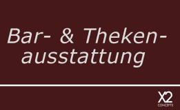 GASTRO Ausstattung für Bars & Theken - Barhocker, Theken, Zapfanlagen