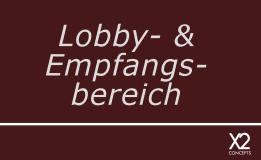 HOTEL Lobbybereich / Empfangsbereich