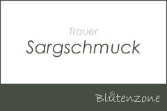 Sargschmuck - auf dem Sarg liegende Gestecke