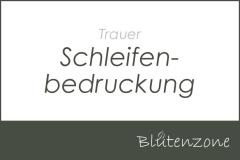 Schleifenbedruckung - Schleifen mit individueller Goldprägung