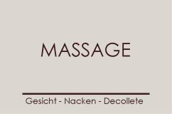 MASSAGE - Entspannung und Durchblutung