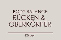 BODY BALANCE RÜCKEN & OBERKÖRPER