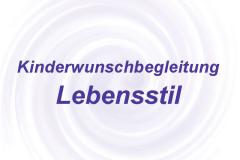 Kinderwunschbegleitung - Lebensstil