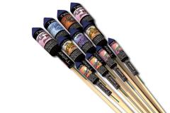 Raketensortiment Fantasy - Plastik reduziert