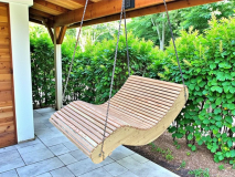 Holzliegen | HÄNGELIEGE aus Holz