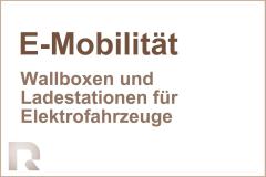 E-Mobilität: Wallboxen und Ladestationen für Elektrofahrzeuge