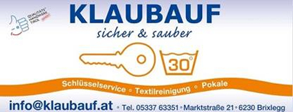 KLAUBAUF Textilreinigung Brixlegg Bügelservice Schlüsseldienst Schlüsselservice Pokale 